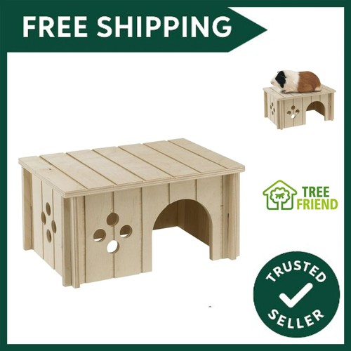 Guinea pig wooden house - pig,