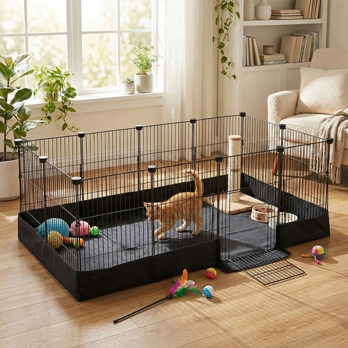 Pet rabbit run - pet, play