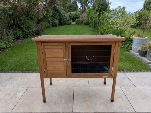 Outdoor raised guinea - pig, /