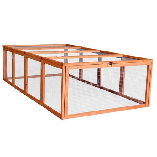 Wooden rabbit run - wooden, guinea