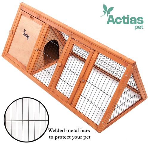 Wooden rabbit guinea - wooden, hutch
