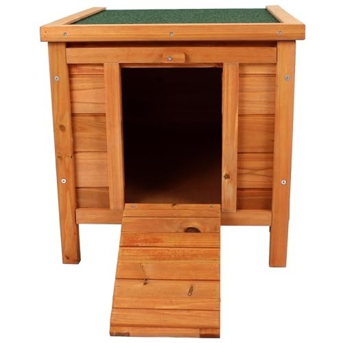 Wooden pet hide shelter - shelter, hutch