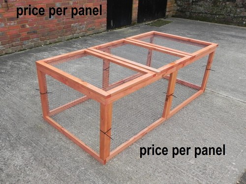 Single aviary panel run - aviary,
