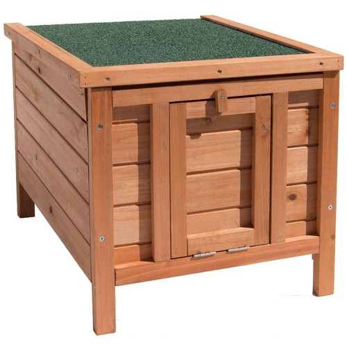 Wooden rabbit hutch cage - rabbit,