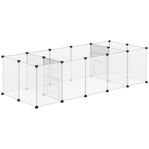 Pawhut pet playpen panels - pet, 18