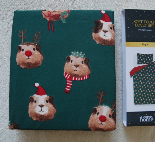 Christmas guinea pig - christmas, polka